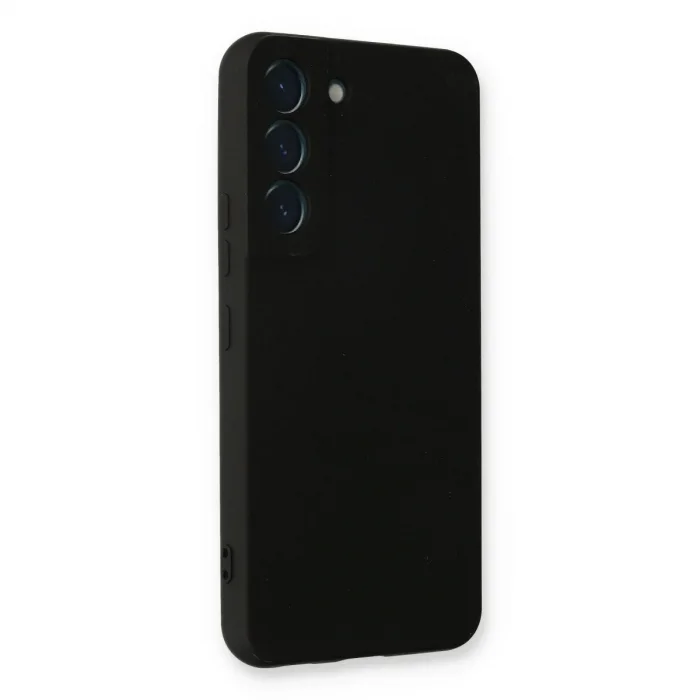 Samsung Galaxy S23 Plus Kılıf Nano İçi Kadife Silikon - Siyah