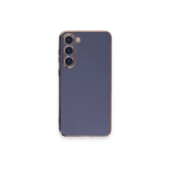 Samsung Galaxy S23 Plus Kılıf Volet Silikon - Mavi