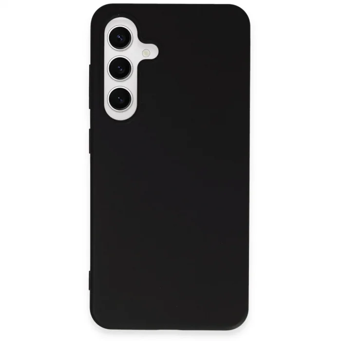 Samsung Galaxy S24 Kılıf First Silikon - Siyah