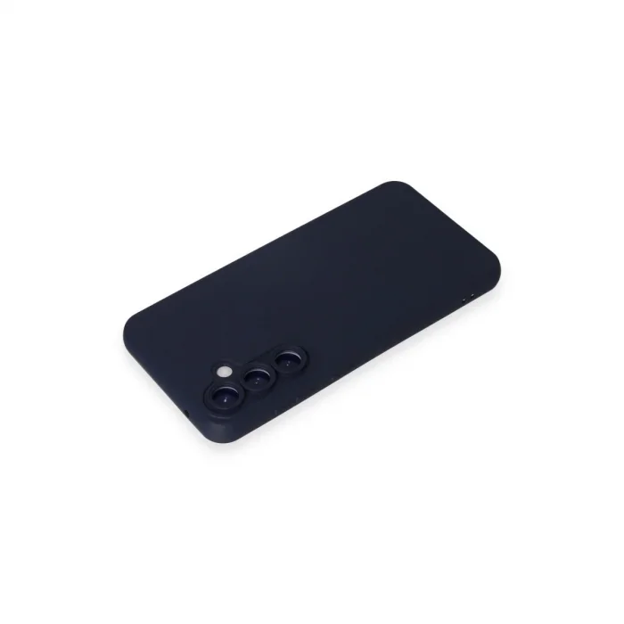 Samsung Galaxy S24 Kılıf Nano İçi Kadife Silikon - Lacivert