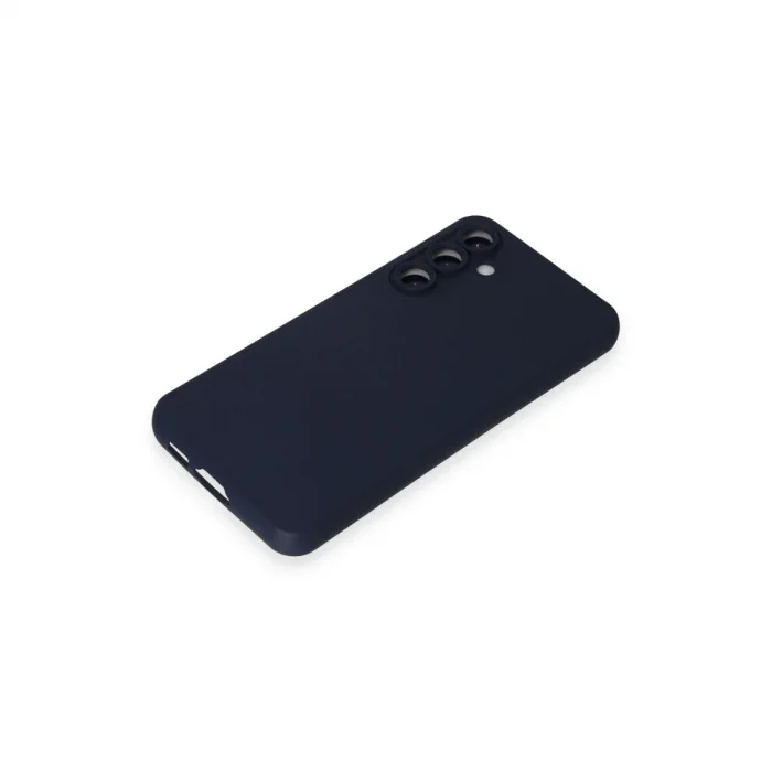 Samsung Galaxy S24 Kılıf Nano İçi Kadife Silikon - Lacivert