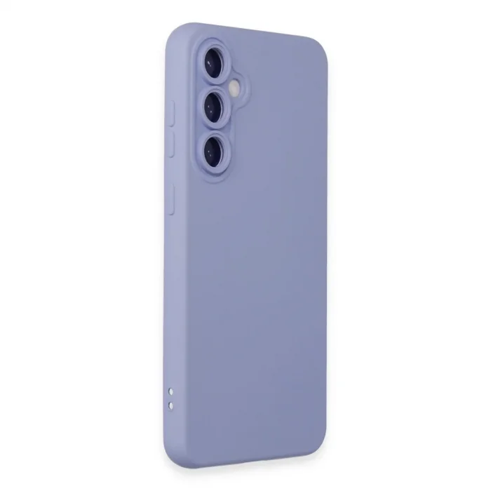 Samsung Galaxy S24 Kılıf Nano İçi Kadife Silikon - Lila