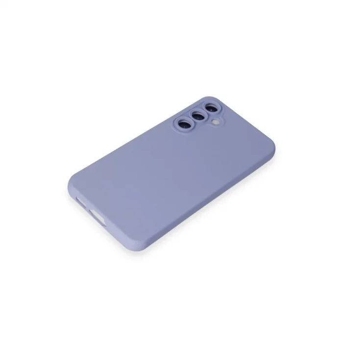 Samsung Galaxy S24 Kılıf Nano İçi Kadife Silikon - Lila