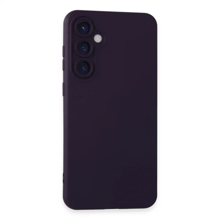 Samsung Galaxy S24 Kılıf Nano İçi Kadife Silikon - Mor
