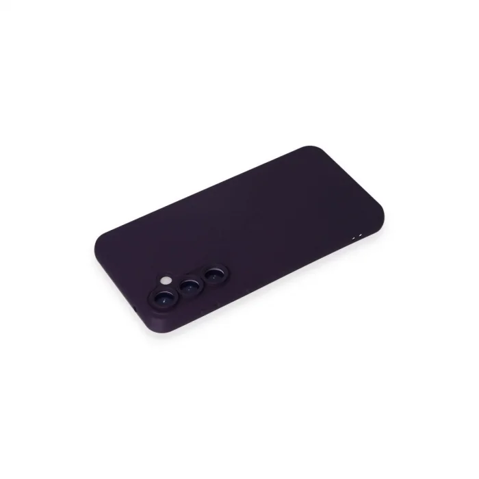 Samsung Galaxy S24 Kılıf Nano İçi Kadife Silikon - Mor