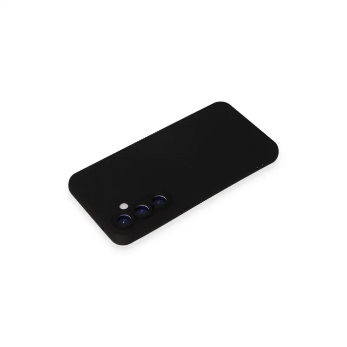 Samsung Galaxy S24 Kılıf Nano İçi Kadife Silikon - Siyah