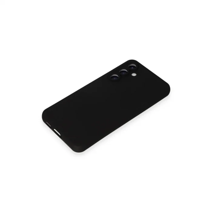 Samsung Galaxy S24 Kılıf Nano İçi Kadife Silikon - Siyah