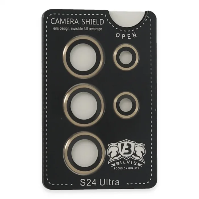 Samsung Galaxy S24 Ultra Bilvis Titan Kamera Lens - Gold
