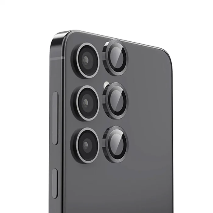 Samsung Galaxy S25 Plus Raze Metal Kamera Lens - Siyah