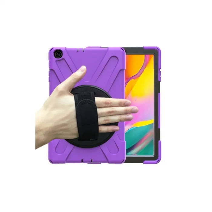 Samsung Galaxy T510 Tab A 10.1 Kılıf Amazing Tablet Kapak - Mor