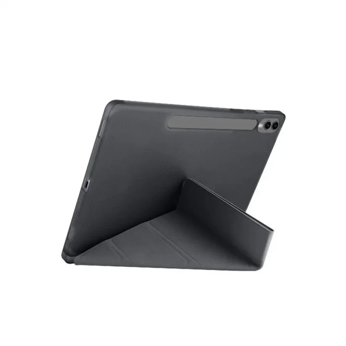 Samsung Galaxy X610 Tab S9 Fe Plus 12.4 Kılıf Kalemlikli Mars Tablet Kılıfı - Siyah