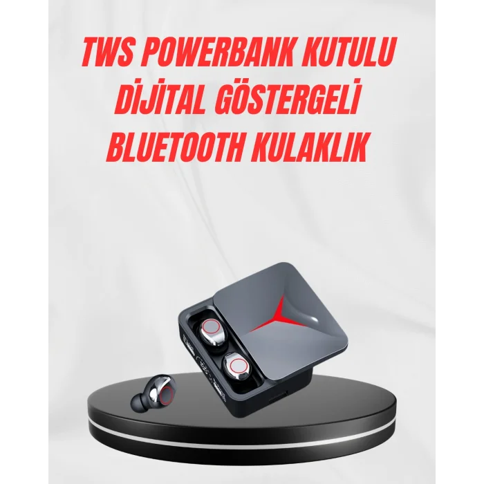 Şarj Kutulu Bluetooth 5.3 Kulaklık – Hızlı Eşleşme ve Net Görüşme Kalitesi