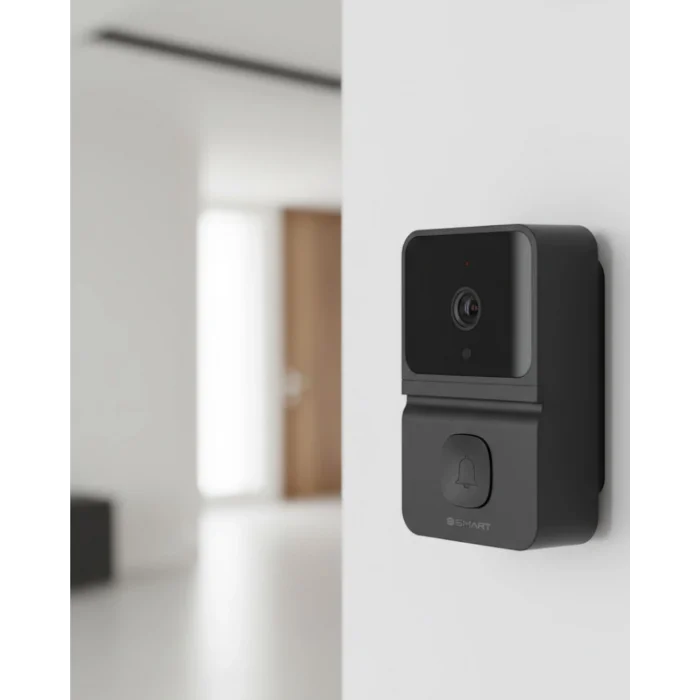 Şarjlı Akıllı Kapı Zili 800 mAh Bataryalı Mobil Bildirimli