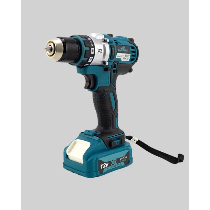 Şarjlı Matkap Seti Çift Akülü Zengin Uçlu ve Çantalı