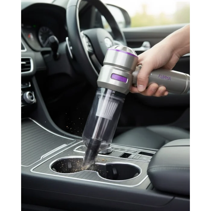 Şarjlı Mini El Süpürgesi Üfleme ve Vakum Özellikli