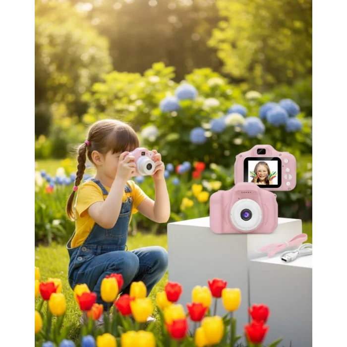 Şarjlı Mini Kamera HD Video ve Fotoğraf Çekimli Genişletilebilir Hafızalı