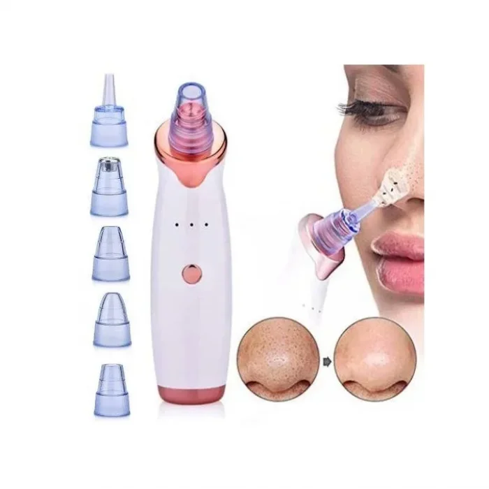 Şarjlı Siyah Nokta Temizleme Cihazı 5 Başlıklı (5047)