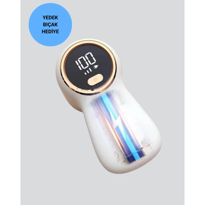 Şarjlı Tüy Temizleyici Paslanmaz Çelik lı