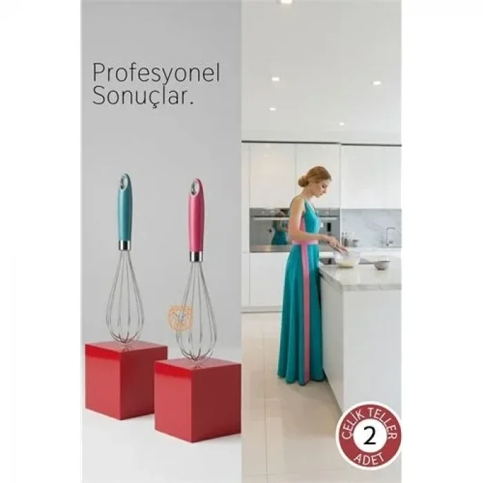 Savona Paslanmaz Çelik Çırpıcı, Ergonomik Mutfak Mikseri 28 Cm  720203