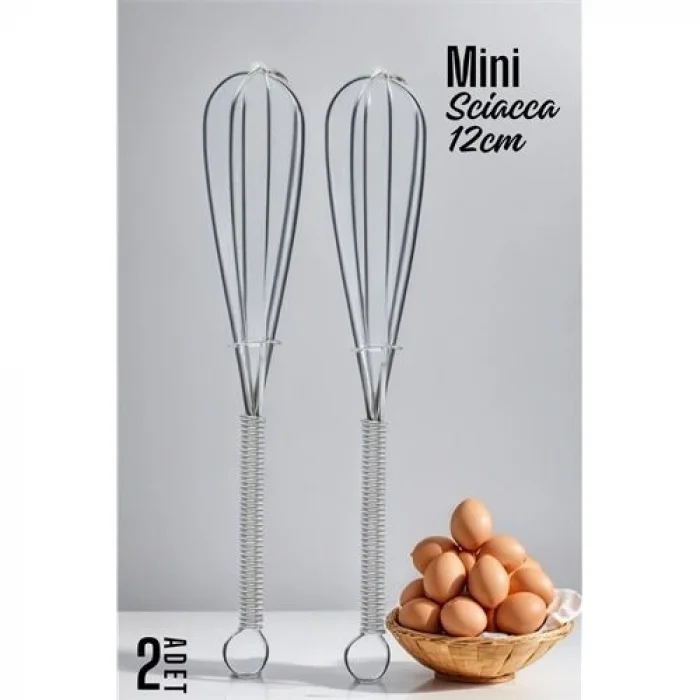Sciacca Mini Çırpıcı Çelik 2 adet 720215