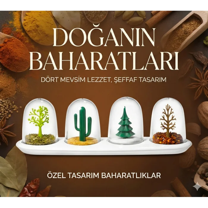 Seasoning Shakers Dört Mevsim Baharatlık