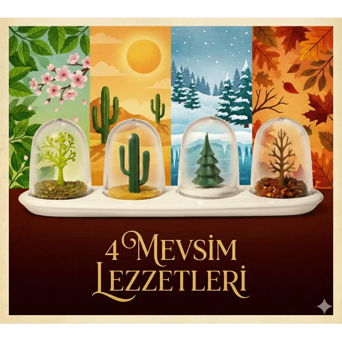Seasoning Shakers Dört Mevsim Baharatlık