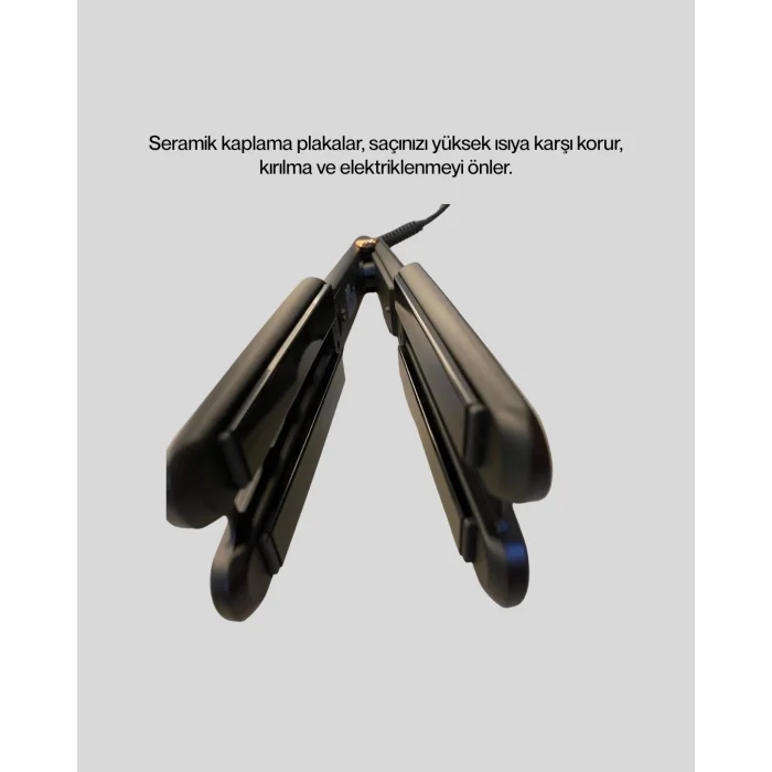 Seramik Plakalı Daling Saç Düzleştirici Kırılma ve Dolanma Önleyici