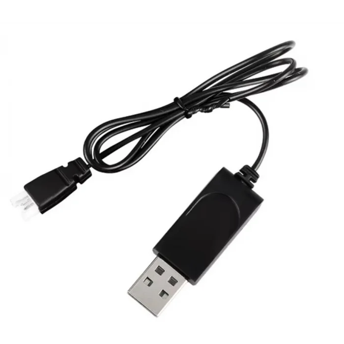 Sertec 3.7V Li-ion 51005-2P Soket Drone Bataryası USB Şarj Kablosu