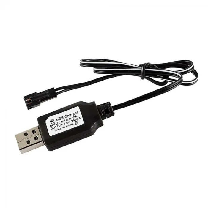 Sertec 4.8V NI-CD / NI-MH Oyuncak Bataryası USB Şarj Kablosu