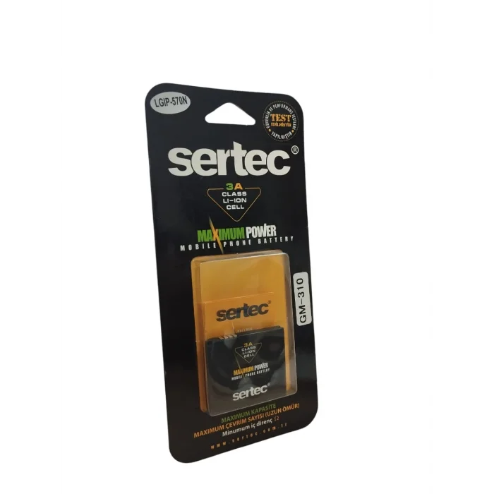 SERTEC - LG-GM310 / LGIP-570N-GD710 Uyumlu Batarya
