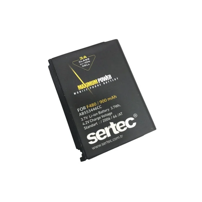 SERTEC - Samsung F480 Uyumlu Batarya