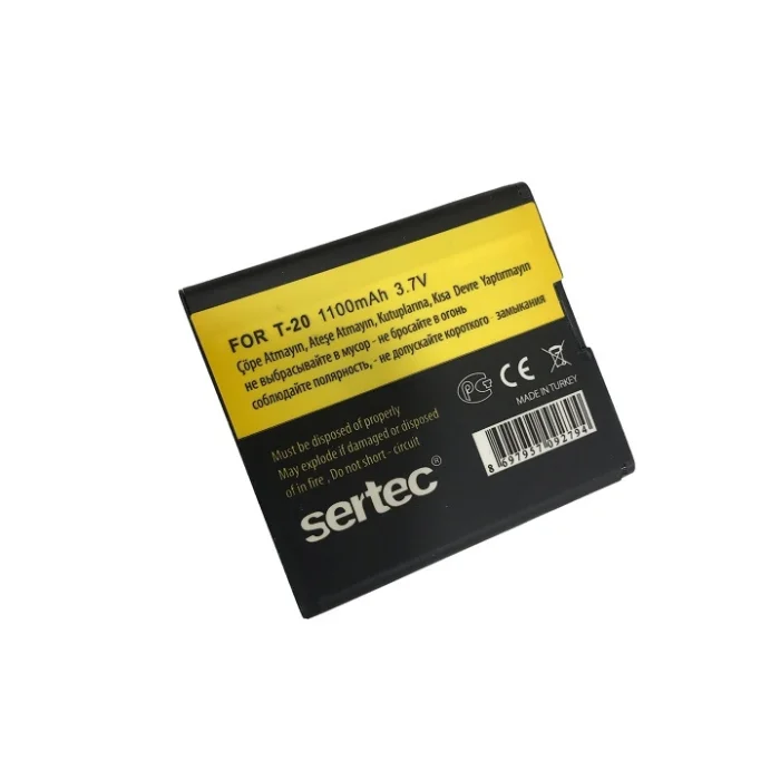 SERTEC - Turkcell T-20 Uyumlu Batarya