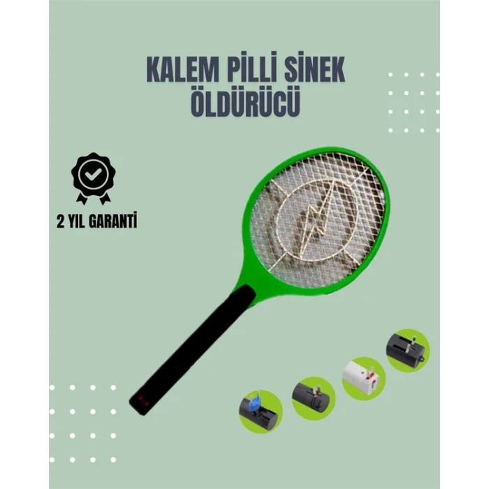 Sessiz ve Etkili Böcek Öldürücü – Üç Katmanlı Koruyucu Izgaralı Elektronik Sineklik