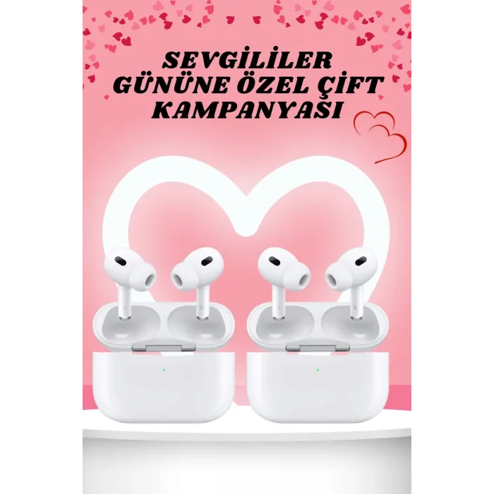 Sevgiliye Hediye Çift Kulaklığı Yeni Nesil Pro Kulaklık Sevgililer Gününe Özel Kampanya