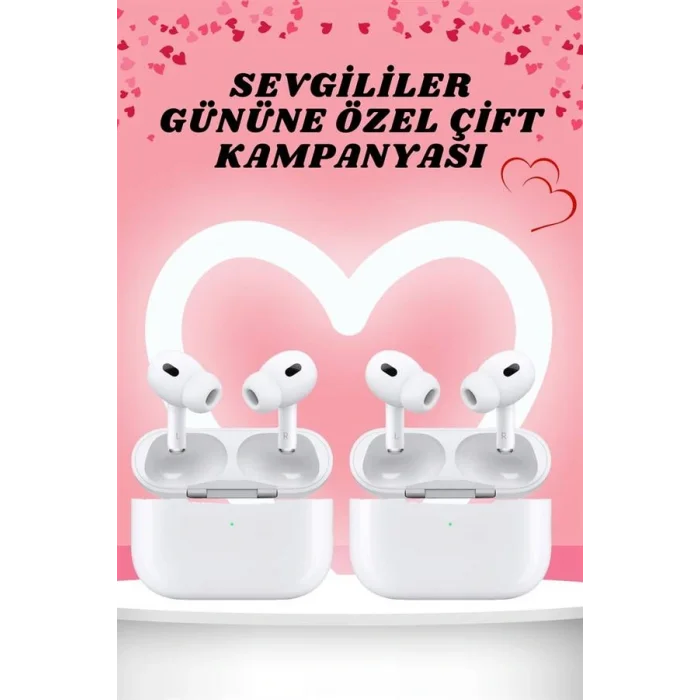 Sevgiliye Hediye Çift Kulaklığı Yeni Nesil Pro Kulaklık Sevgililer Gününe Özel Kampanya