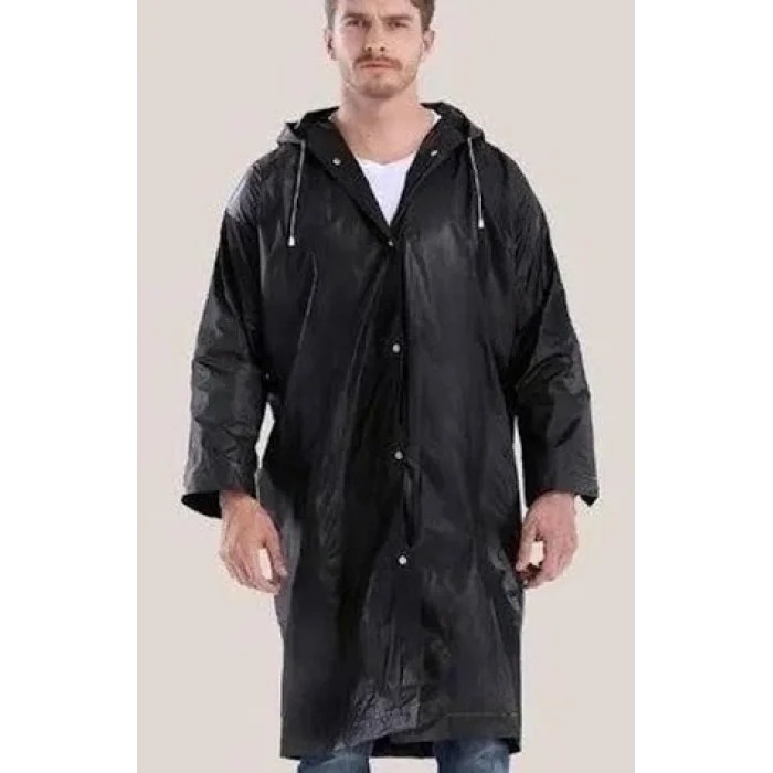 shopwave SİYAH PARDESÜ YAĞMURLUK (0177)