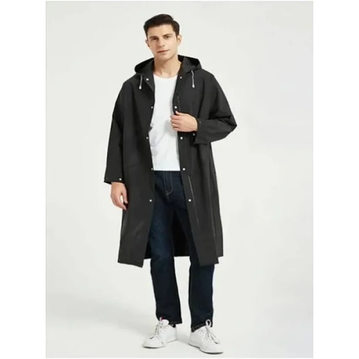 shopwave SİYAH PARDESÜ YAĞMURLUK (0177)