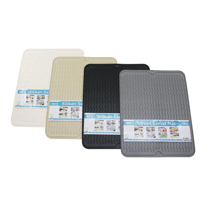 SİLİKON ÇOK AMAÇLI SERVİS MATI AMERİKAN SERVİS - BULAŞIK ALTLIK - NİHALE 30X40CM (5047)