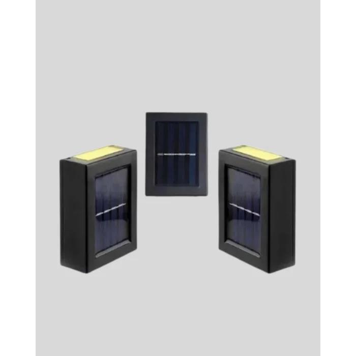 Solar Güçlü 6 LED Dış Mekan Lambası – Otomatik Aç/Kapa Işık Sensörlü Aydınlatma