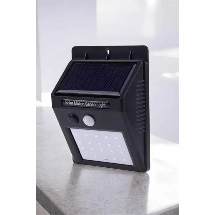 Solar Güneş Enerji Panelli Sensörlü Lamba Enerji Tasarruflu