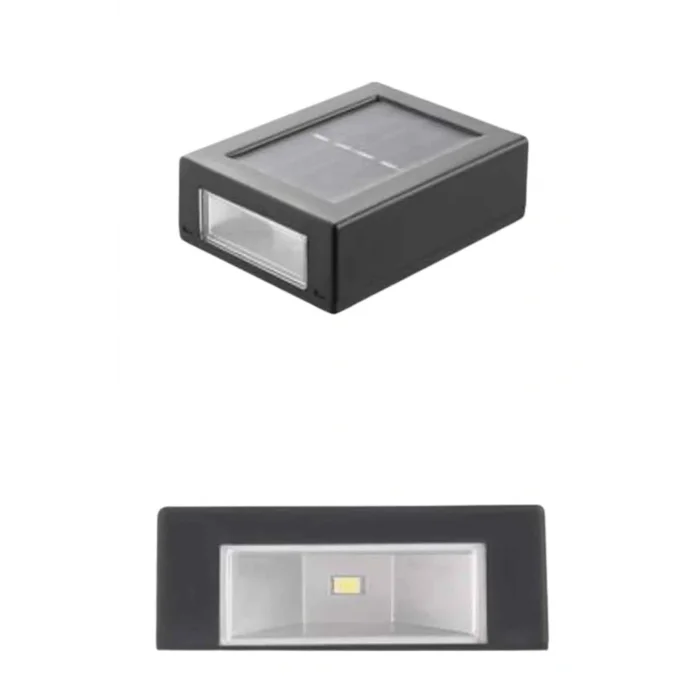 Solar Güneş Enerjili Çift Taraflı Duvar Lambası Çift Taraflı Duvar Lamba Güneş Enerjili