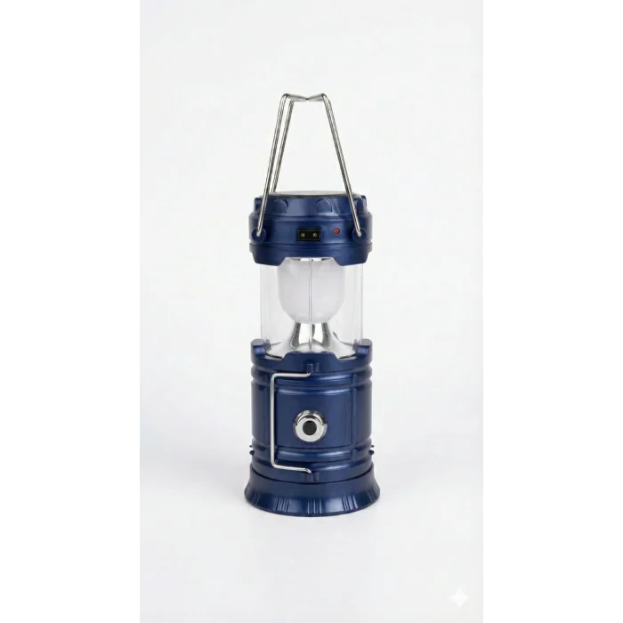 Solar Şarjlı Güneş Enerjili Fan Kamp Feneri Güneş Paneli Kamp Şarjlı Işıldak Usb Şarj