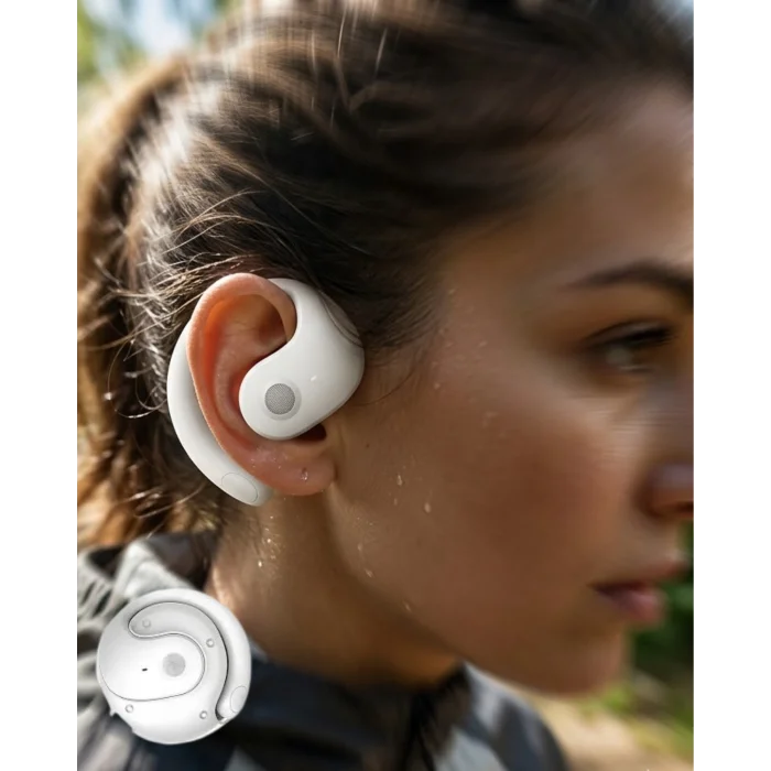 Spor İçin Kablosuz Kulaklık Kulak Kancalı Sabit Duruş ve Net Ses Performansı