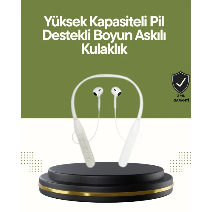 Spor ve Günlük Kullanım İçin 100 Saatlik Kablosuz Kulaklık