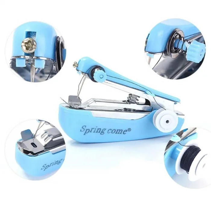 Spring Come Mini Kolay Seyehat ve Ev Tipi El Dikiş Dikme Makinası