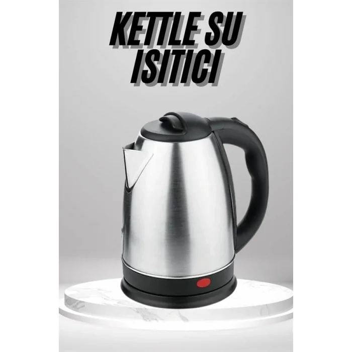 Su Isıtıcı 220 - 240 V Paslanmaz Çelik Kettle Uzun Ömürlü 2000 Watt