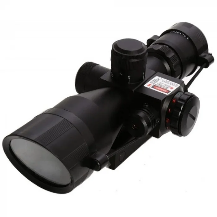 Süper Zoomlu Lazerli Profesyonel Av ü 2.5-10X40/E