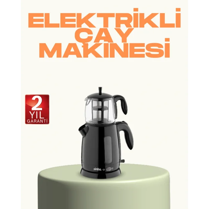 Susuz Çalışma Emniyetli  Elektrikli Çay Makinesi