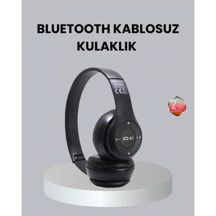 Suya ve Tere Dayanıklı Bluetooth Kulaklık – Şık, Ergonomik ve Dayanıklı