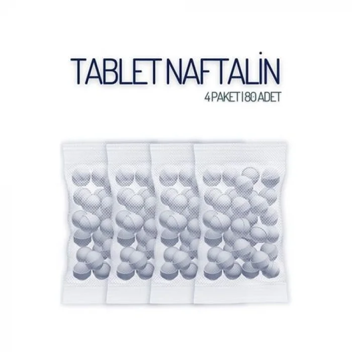 Tablet Naftalin Güve Topu Naftalin 80 Adet 718